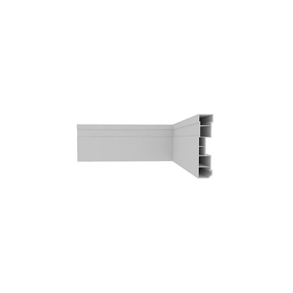 Zócalo PVC Nobre Ceniza 7 cm