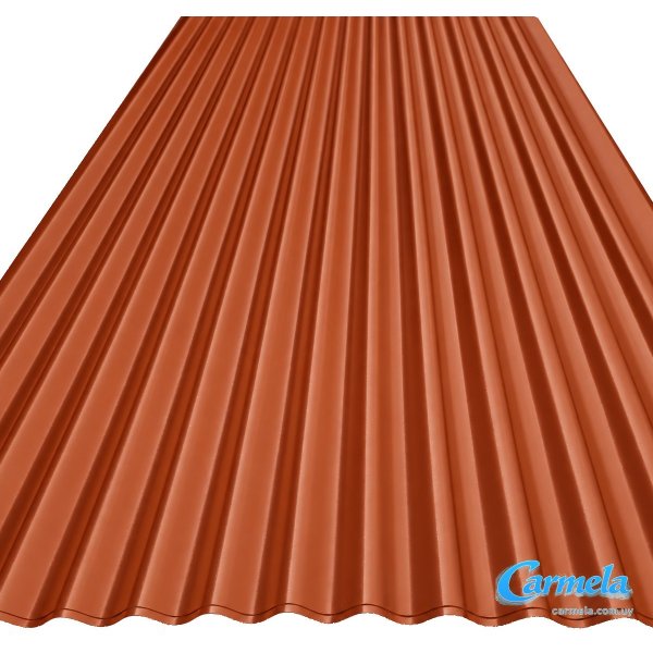 Chapas Acanaladas Color Ñandú ARMCO