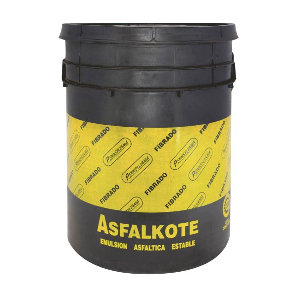 Emulsión Asfáltica Fibrada Asfalkote Pennsylvania 20 L
