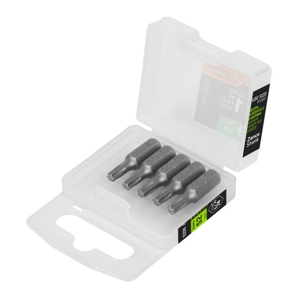 Puntas Atornillador Torx T20 x 1'' Truper PUDE-5120 Estuche x 5 