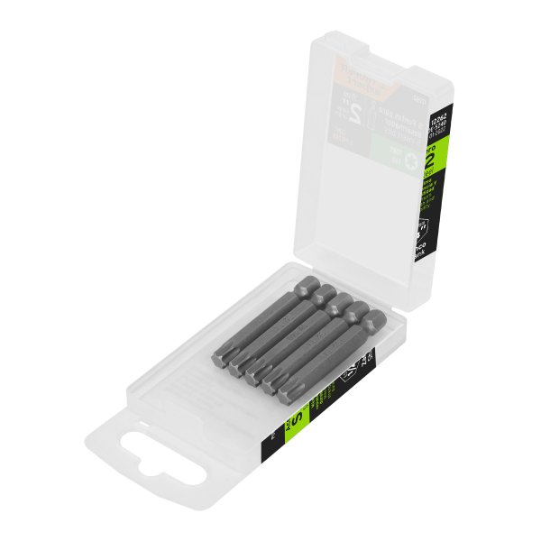 Puntas Atornillador Torx T40 x 2'' Truper PUDE-5240 Estuche x 5 