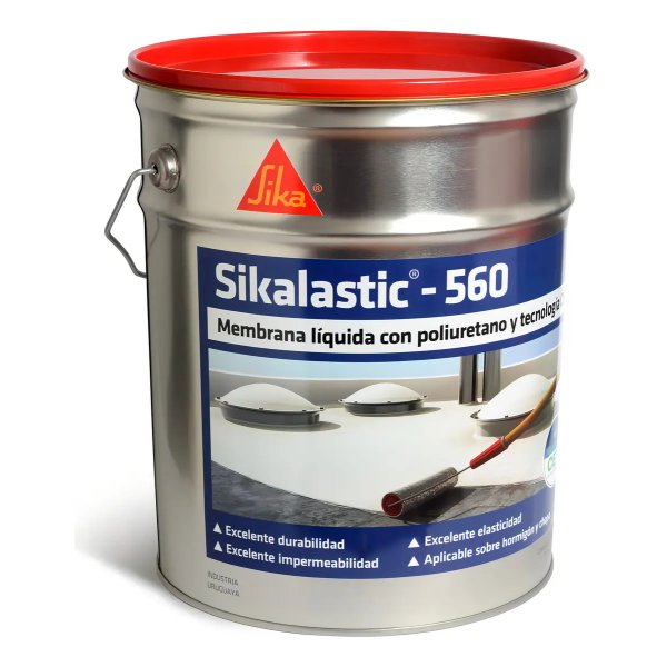 Membrana Líquida con Poliuretano Sikalastic-560 Sika