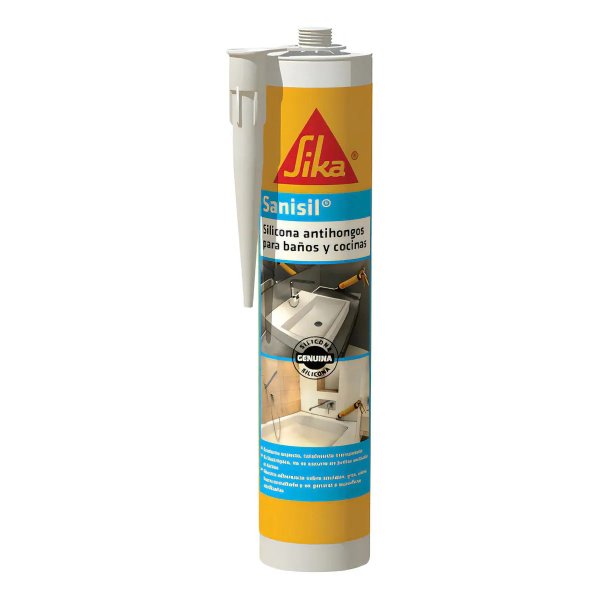 Silicona Antihongos Sanisil Sika 300 ml