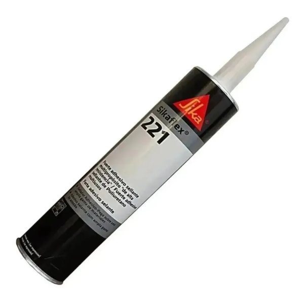 Sellador Adhesivo de Poliuretano Sikaflex-221 Sika 300 ml