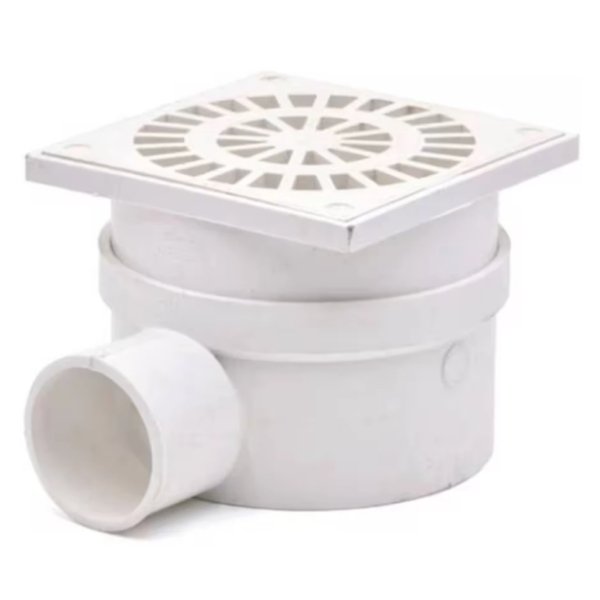 Receptáculo De Ducha Salida 40mm Rejilla Plástica Tigre