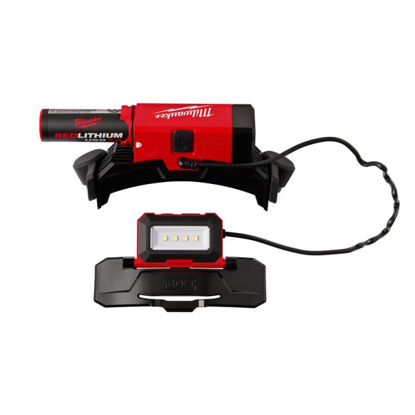 Linterna para Casco BOLT 600 lm Milwaukee 2118-21 con Batería USB