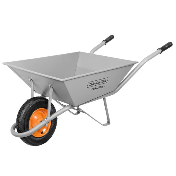 Carretilla calibrada 65 L con rueda inflable Tramontina 77714/435