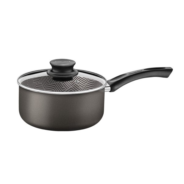 Cacerola con mango 20 cm/2,9 L Starflon Paris negro Tramontina 28525/620