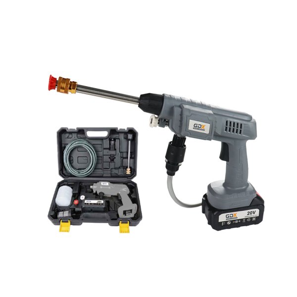 Pistola Hidrolavadora 20V 20Bar (con 1 Bat y Carg.) Gdx HW-CPW20A