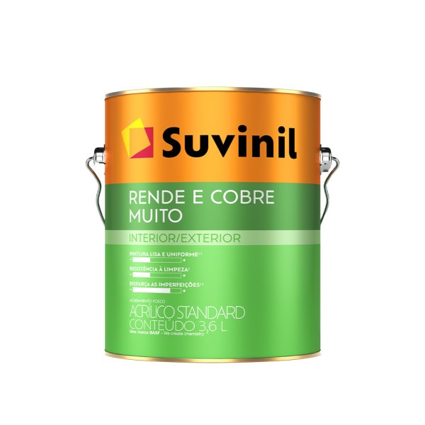 Suvinil 3,6 L Verde Pastel Rinde y Cubre Mucho St.