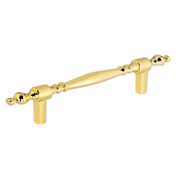 Tirador Para Mueble ''Colonial'' 76mm Bronce Brillante Hermex JAL-0521
