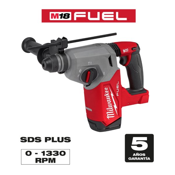 Rotomartillo M18 25MM Sds Plus (Sin Bat./Carg.) Milwaukee 2912-20