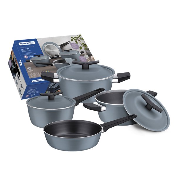 Batería De Cocina 4Pz. Spezia Inducción Tramontina 28399/141