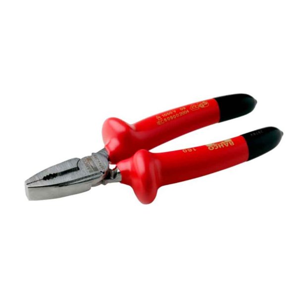 Alicate Universal 7'' aislado 1000V Bahco 2678V-180/2621S-180A