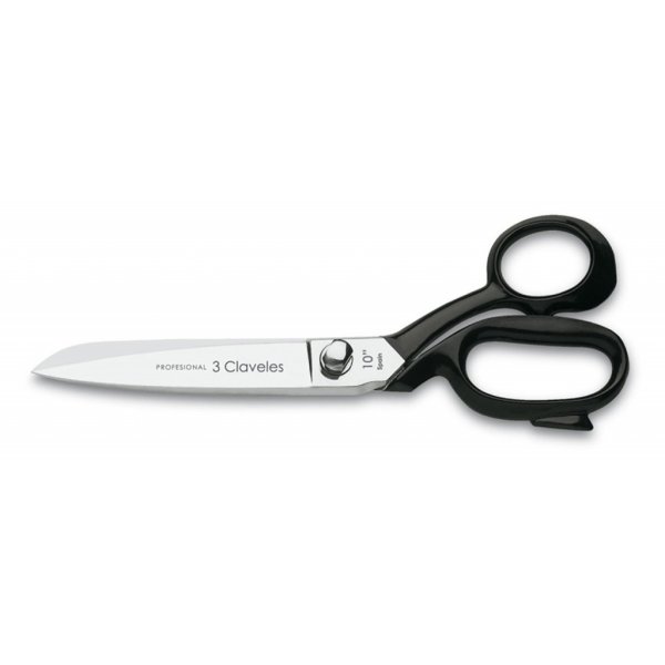 Tijera Sastre Niquel Mango Esmaltado 12'' 3 Claveles 95