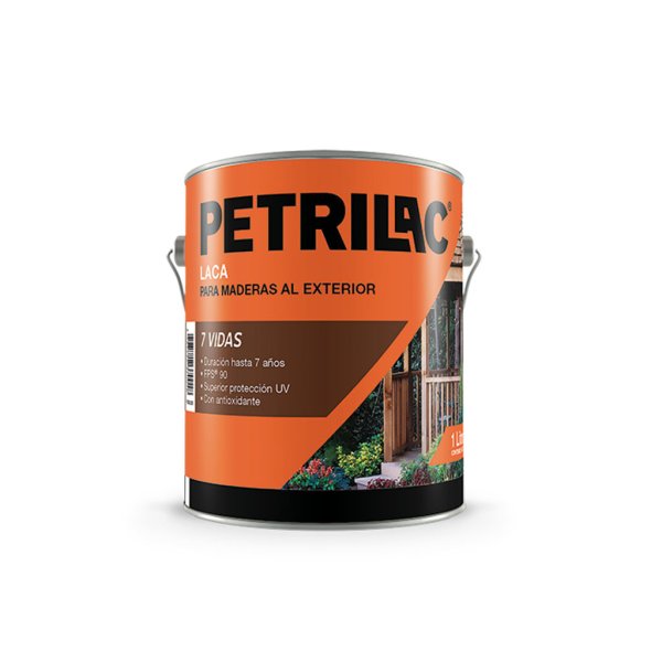 4L Laca Para Exteriores 7 Vidas Natural Petrilac P4000