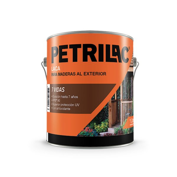 4L Laca Para Exteriores 7 Vidas Roble Petrilac P4002