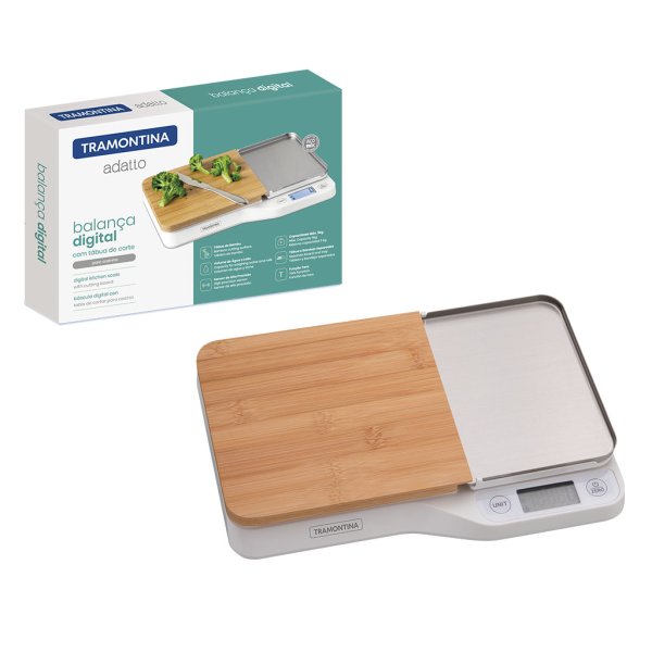 Balanza Digital Para Cocina 5kg/11lb Adatto Tramontina 61101/010