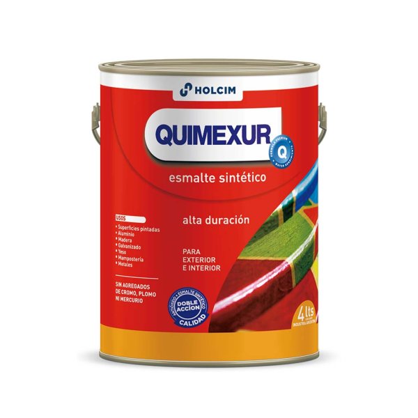 Quimex 3.6L Esmalte Sintético Negro Mate 2699