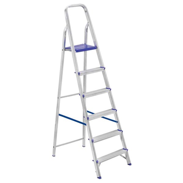 Escalera Aluminio 6 Escalones E1206/E2006 Franca
