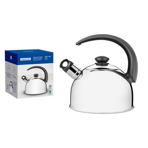 Caldera de acero inoxidable con Silbato 2.10l Coffee & Tea Tramontina 61483/013