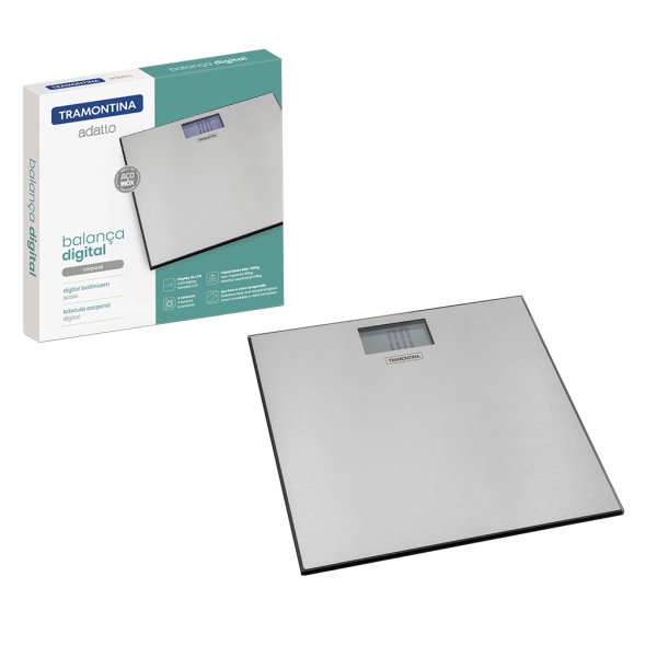 Balanza Digital Para Baño 180kg/400lb Adatto Tramontina 61101/220