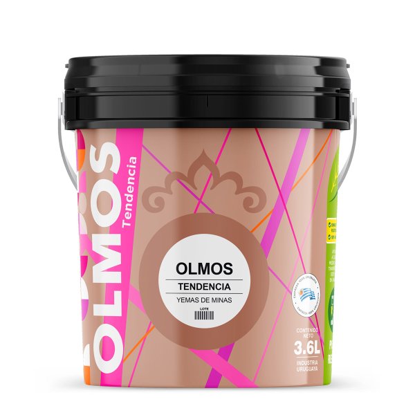 Pintura Látex Antihongos OLMOS TENDENCIA Cuarzos De Uruguay 3,6lt