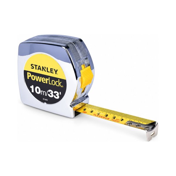 Cinta Métrica PowerLock 10 m Stanley 33-463S
