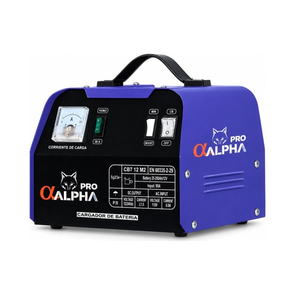 Cargador de Batería 27 A 12/24 V Alpha Pro CB627M2X
