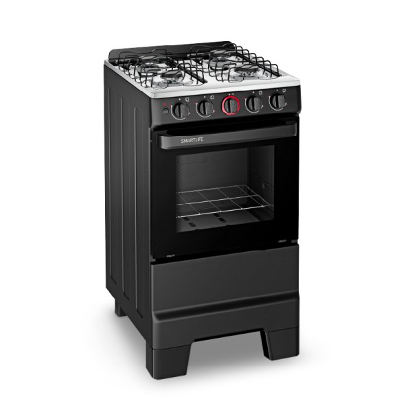 Cocina a gas Smartlife SL-KBR504B 4 hornallas