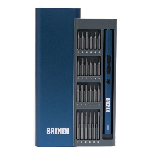 Destornillador de precisión recargable Bremen 8300 62 piezas