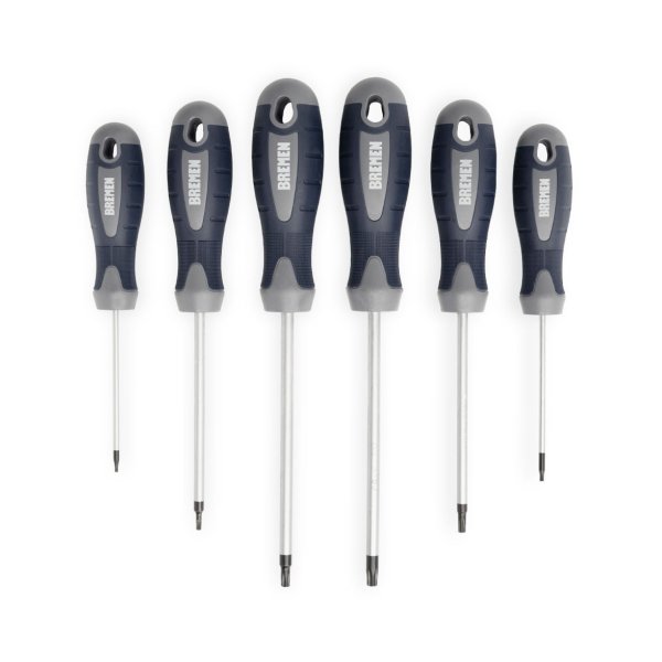 Juego de destornilladores Torx Bremen 4558 6 piezas