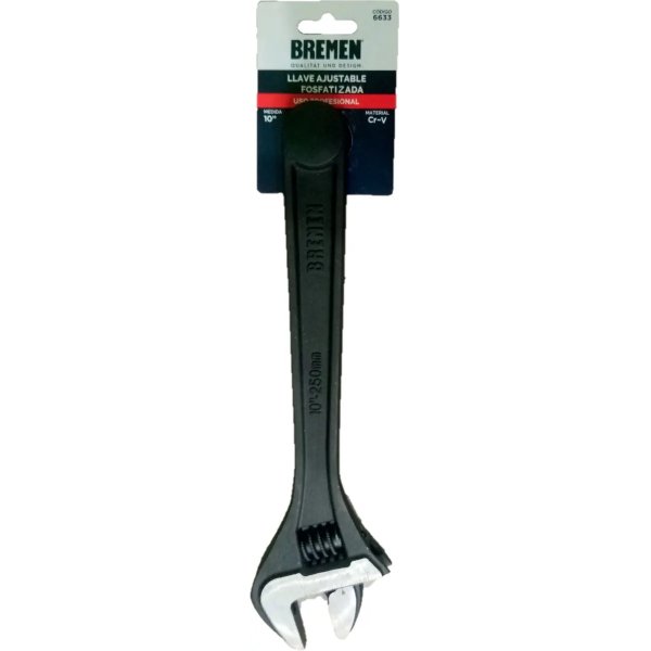 Llave ajustable Bremen 6633 10"