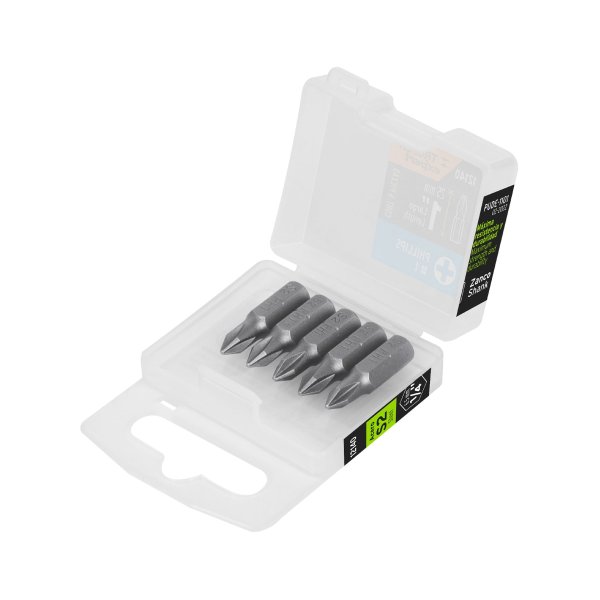 Puntas Atornillador Phillips PH1 x 1'' Truper PUDE-1101 Estuche x 5 