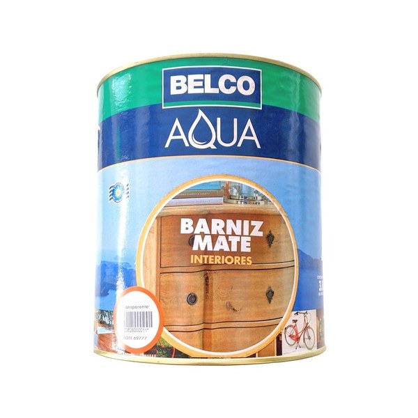 Barníz Poliuretánico Interior Mate Belco 900ml