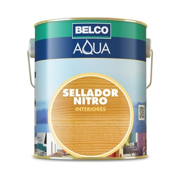 Sellador Nitrocelulósico Madera Belco Aqua 900ml