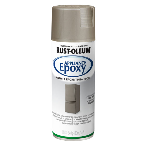 Pintura Epoxi Aerosol Electrodoméstico Rust Oleum Acero Inox 340g