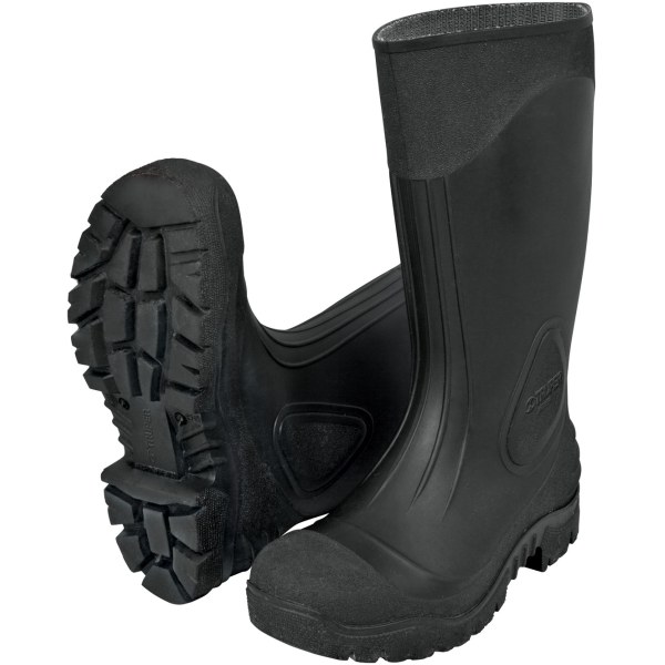 Bota Jardinera De Lluvia PVC Negro Talle 41 Truper BOT-27J 