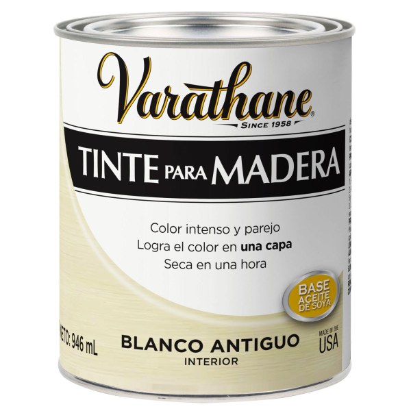Tinte Para Madera Blanco Antiguo Varathane 946ml