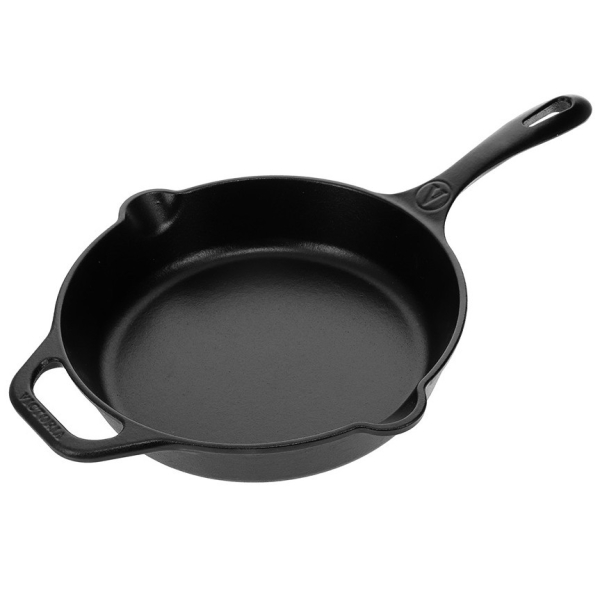 Sartén Hierro Fundido Curado 25 cm Victoria 31879