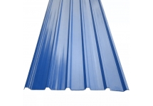 Chapa Trapezoidal Econopanel ARMCO Azul Calibre 26 Ancho 1m 