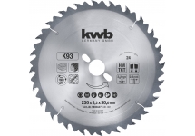 Disco Sierra De Mesa 10'' Widia 24 Dientes KWB