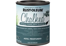 Pintura Tizada Exterior Chalked Rust Oleum Azul Profundo