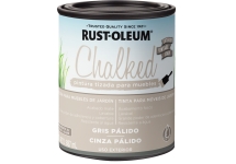 Pintura Tizada Exterior Chalked Rust Oleum Gris Pálido