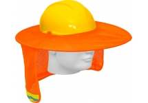 Protector Solar Plegable Para Casco Naranja TRUPER