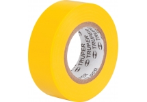 Cinta Eléctrica Aisladora 19mm Amarilla Truper x 8