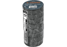 Cinta Eléctrica Aisladora 19mm Negra Truper x 8