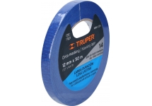 Cinta Enmascarar Azul Pintor 14 Días 1/2'' Truper x 6