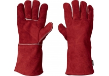 Guantes De Soldar Cuero Rojo Truper GU-505