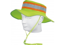 Sombrero Protección UV Amarillo Cinta Reflectiva Truper